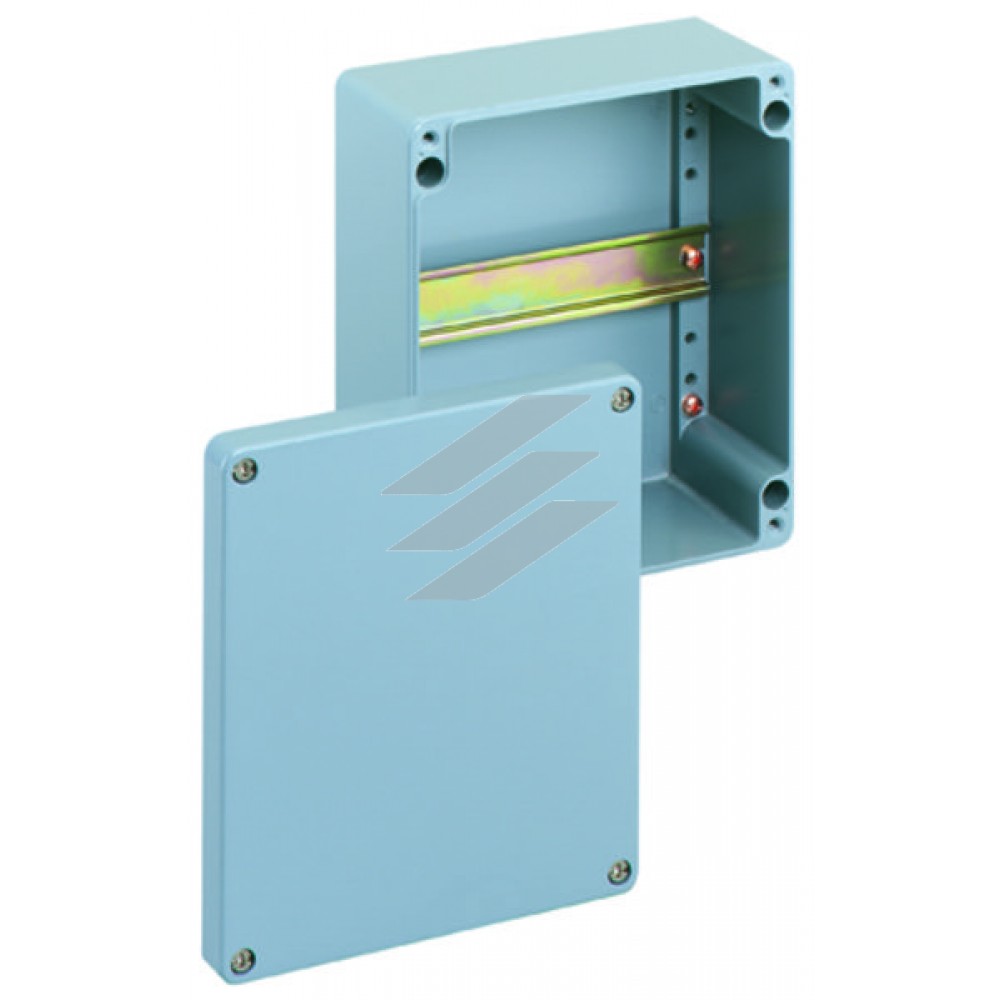 Корпус ALR 2320-L (230х200х111мм), алюміній, з DIN-рейкою, гладкі стінки, IP66, Spelsberg